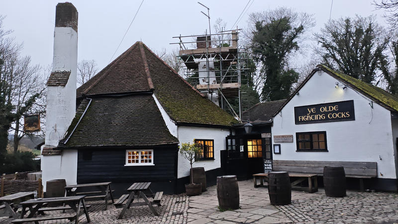 Header image for Ye Olde Fighting Cocks - St Albans